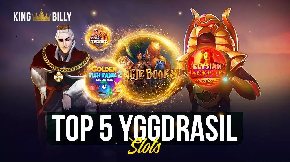 Ready for new slot adventures? Check out the top 5 Yggdrasil slots at King Billy Casino. With unique themes and big wins, these games are a must-play. Spin and win now!