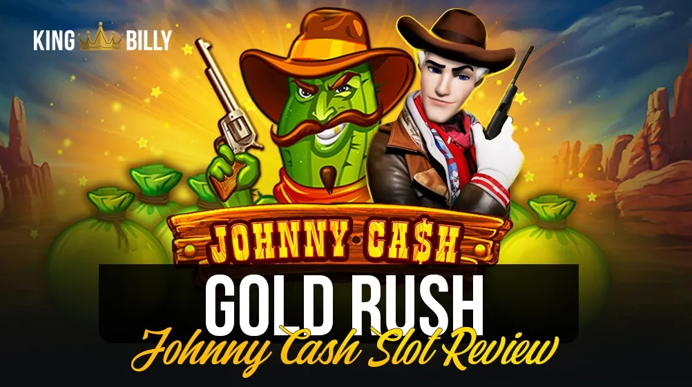 Dive into the Gold Rush with Johnny Cash Slot at King Billy! Spin the reels of the Wild West, and experience thrilling wins with every turn!