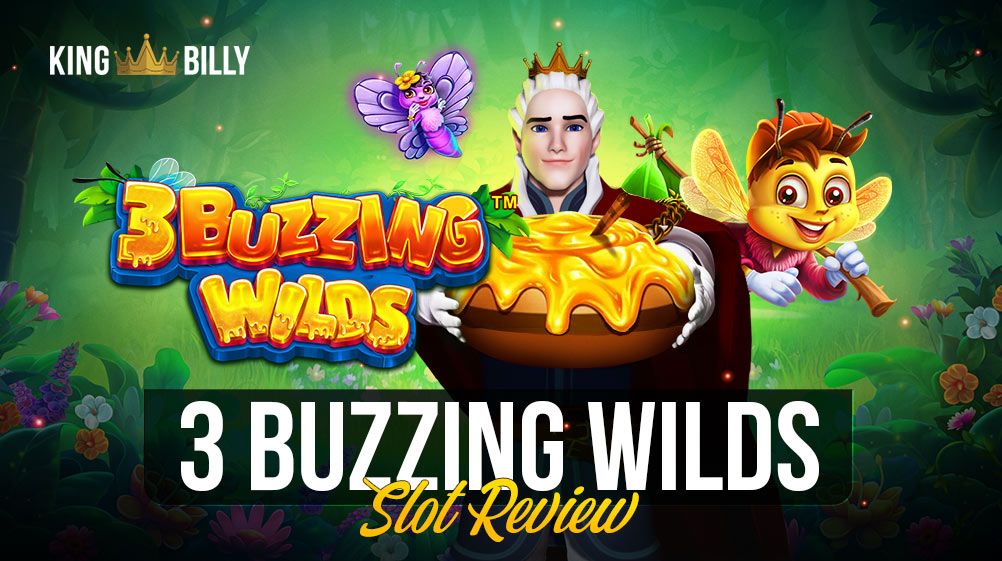 Get ready for a wild ride with 3 Buzzing Wilds at King Billy Casino! This slot offers expanding bee wilds and epic wins. Start your adventure with 100 free spins and feel the buzz!