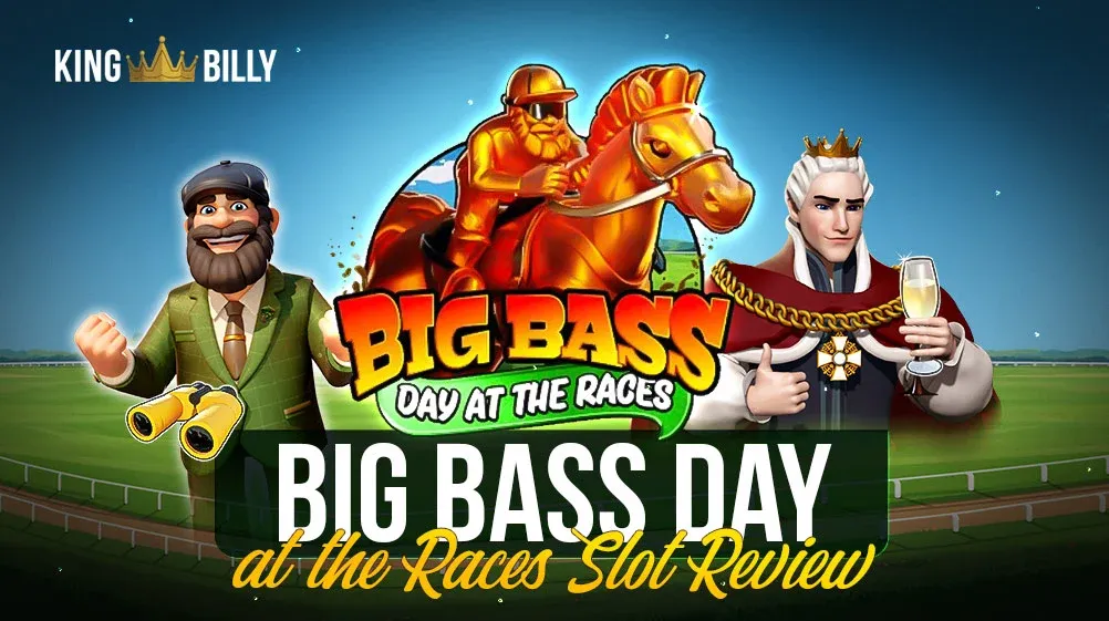 Ready to cast your line? Read our full review of "Big Bass Day at the Races" at King Billy Casino. Uncover tips, bonuses, and insights to make the most of this fishing-themed slot.