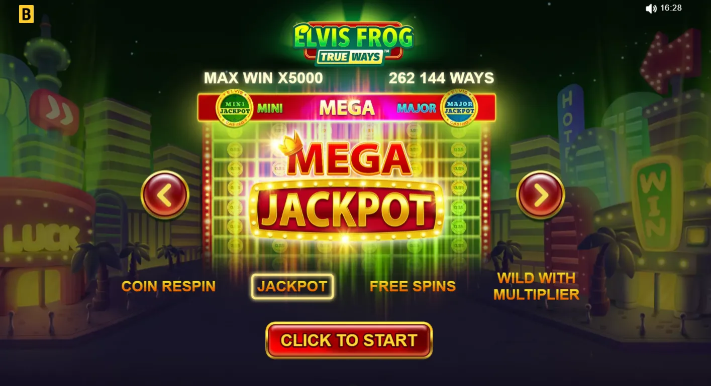 elvis frog trueways mega jackpot