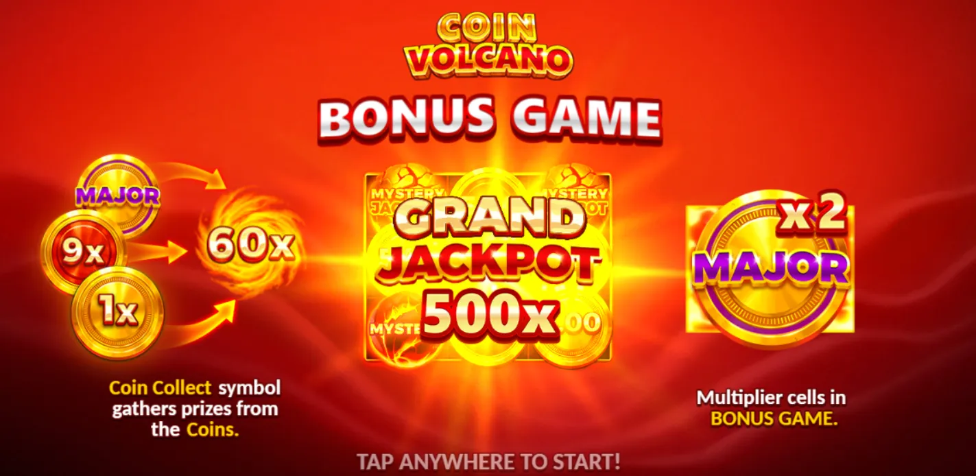 coin volcano slot review