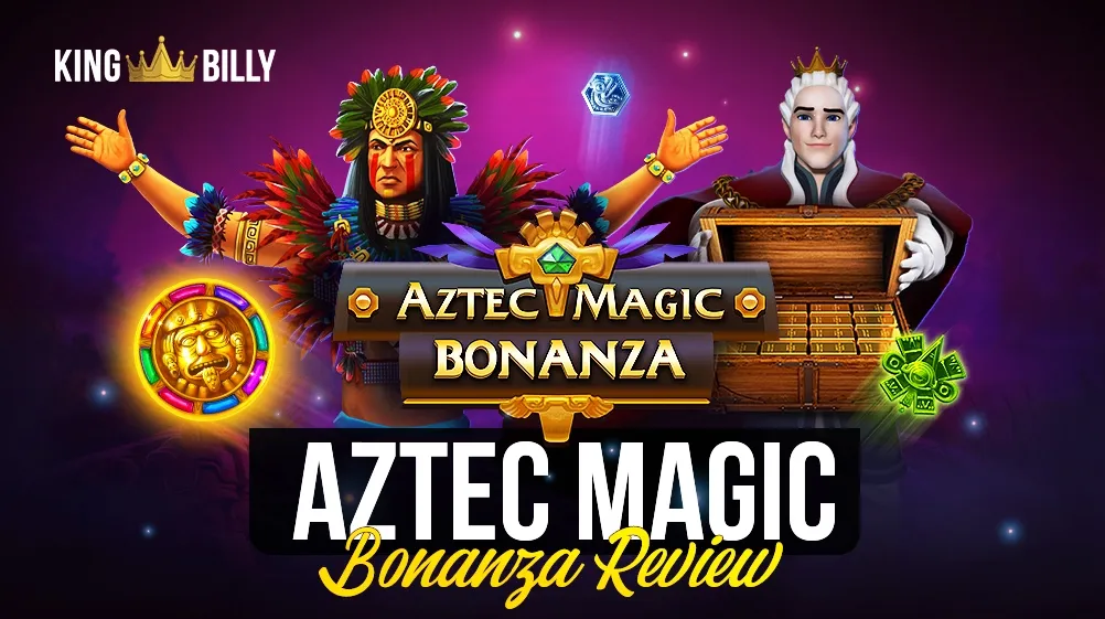 Explore the captivating world of Aztec Magic Bonanza! Our review reveals why this slot has become a favorite among King Billy players, with stunning visuals, bonuses, and huge win potential.