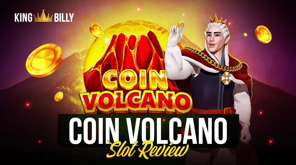 Feel the heat with Coin Volcano Slot! Explosive wilds, free spins, and volcanic bonuses await. Dive into the fiery action at King Billy Casino and claim your lava-hot rewards!