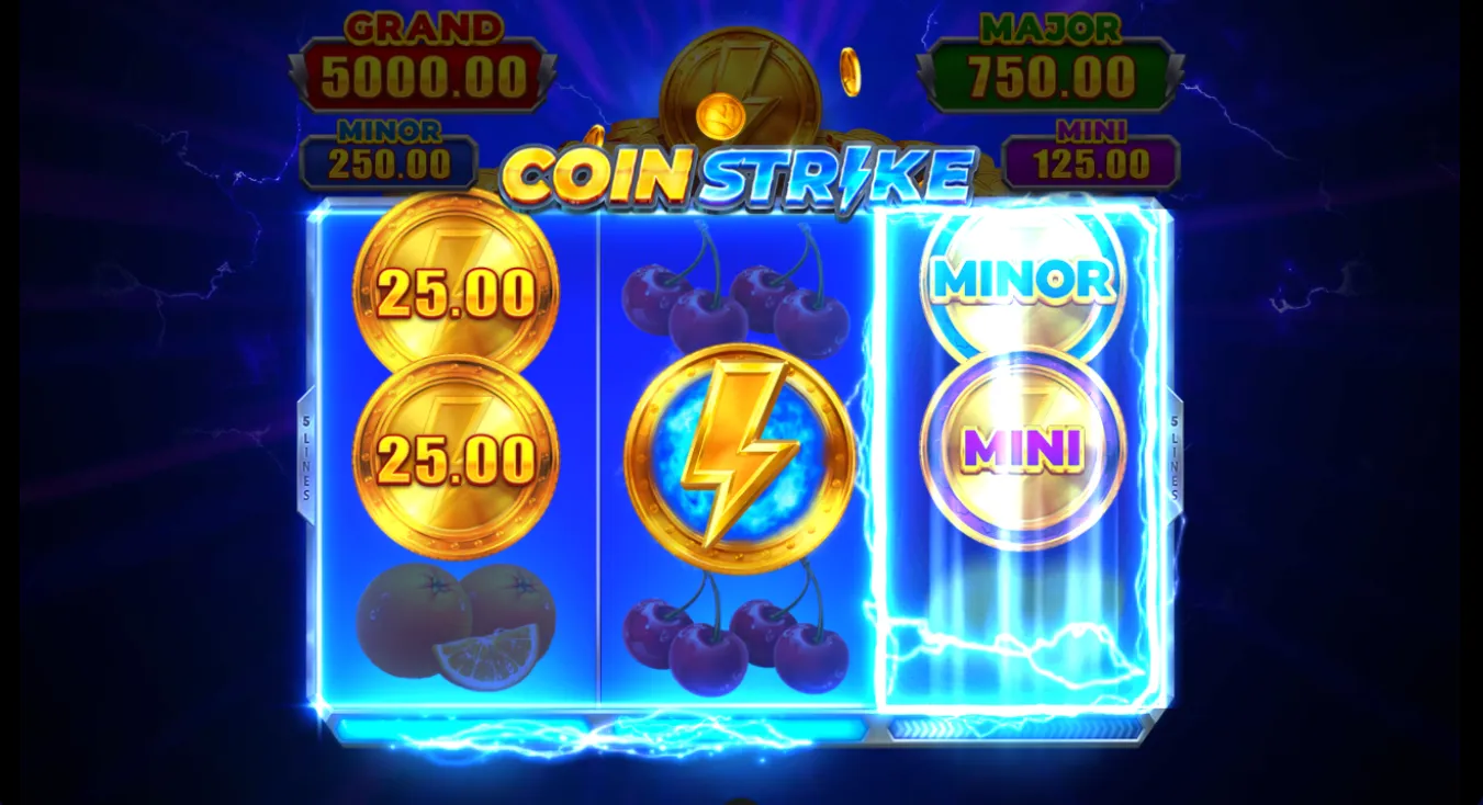 coin strike hold and win slot gameplay